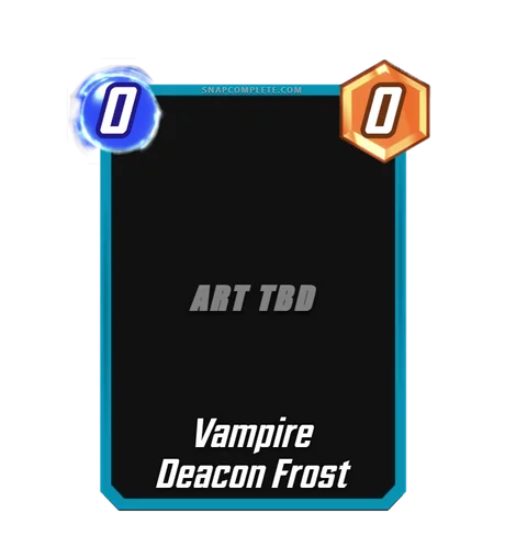 Vampire Deacon Frost