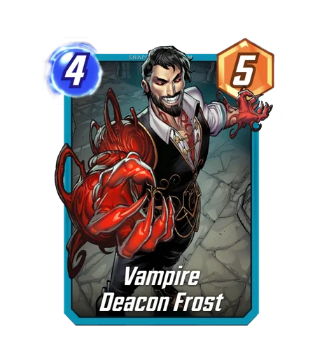 Vampire Deacon Frost Marvel Snap card art
