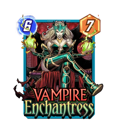 Vampire Enchantress Marvel Snap card art