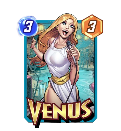 Venus Marvel Snap card art