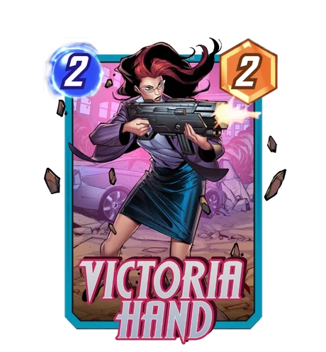 Victoria Hand Marvel Snap card art