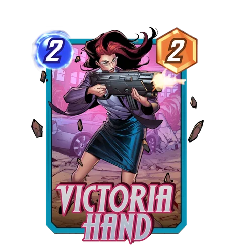 Victoria Hand Marvel Snap card art