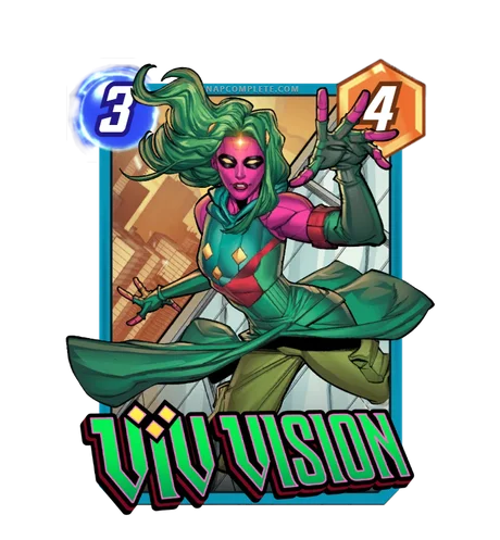 Viv Vision Marvel Snap card art