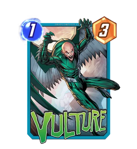 Vulture Marvel Snap card art