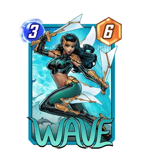 Wave Marvel Snap card art