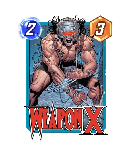 Weapon X Wolverine Marvel Snap card art
