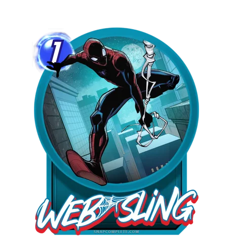 Web Sling Marvel Snap card art