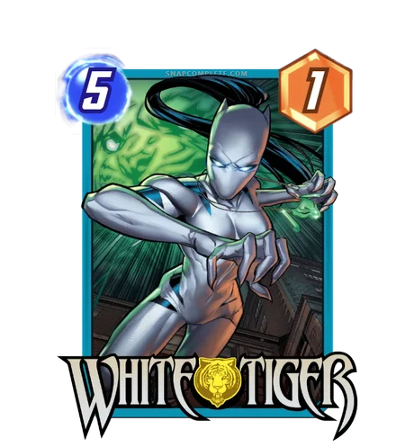 White Tiger Marvel Snap card art