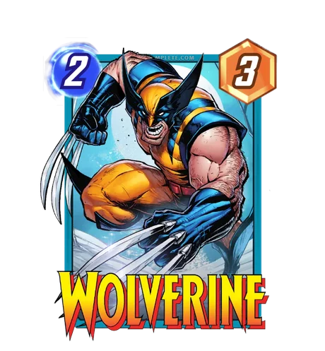 Wolverine Marvel Snap card art