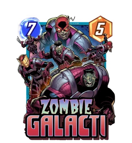 Zombie Galacti Marvel Snap card art