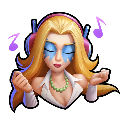 Vibing emote