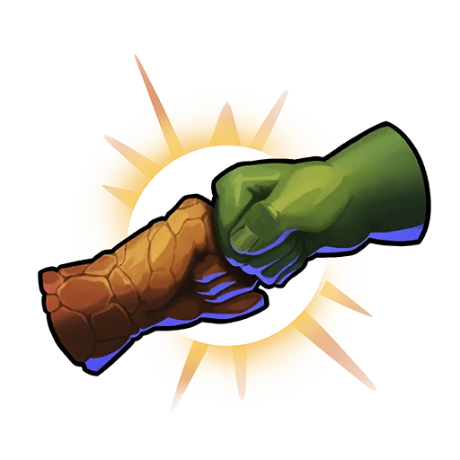 Hulk-Thing Fist Bump emote