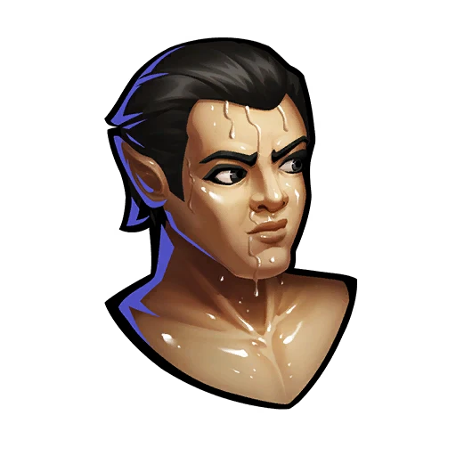 Sweating emote