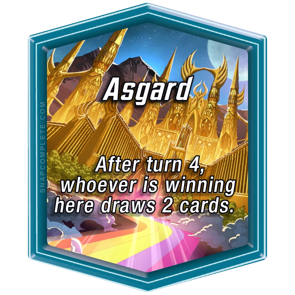 Asgard Marvel Snap location art