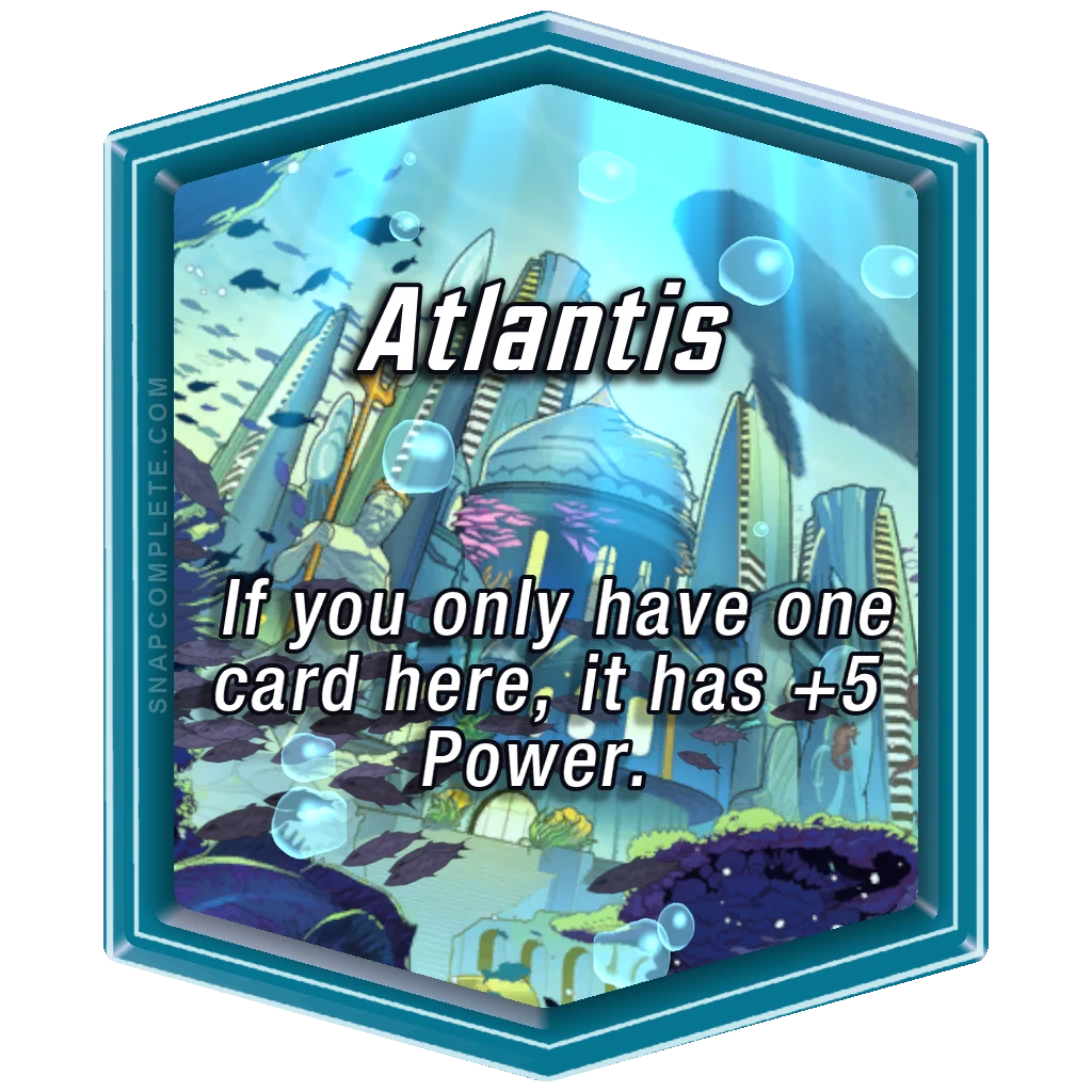 Atlantis Marvel Snap location art