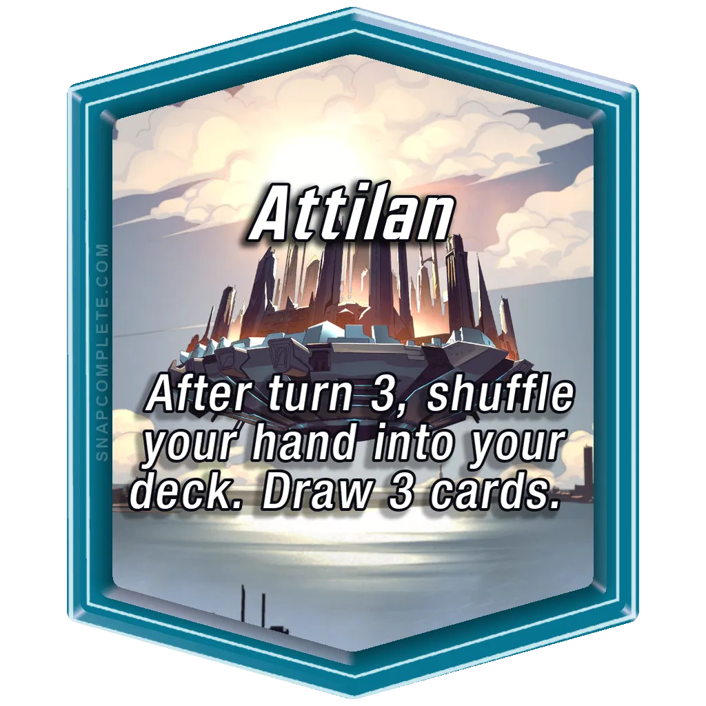Attilan Marvel Snap location art