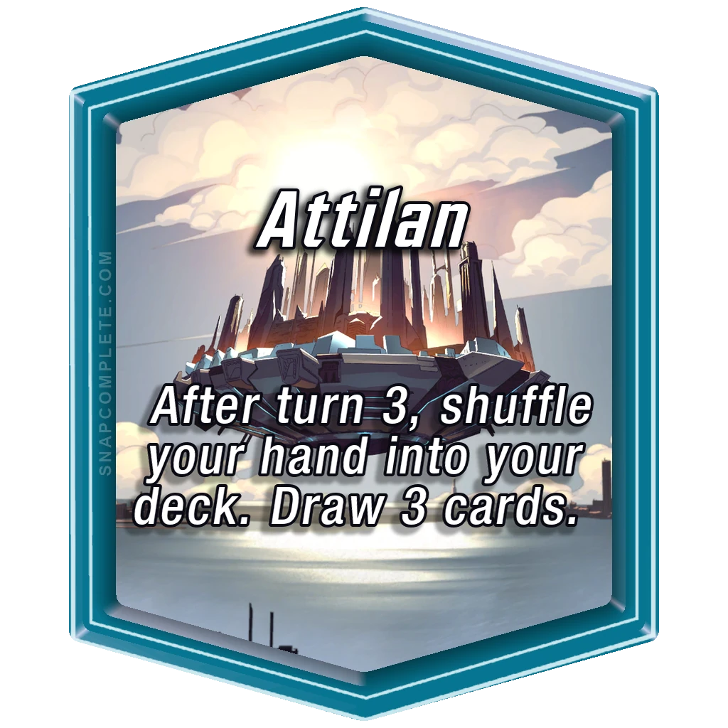 Attilan Marvel Snap location art