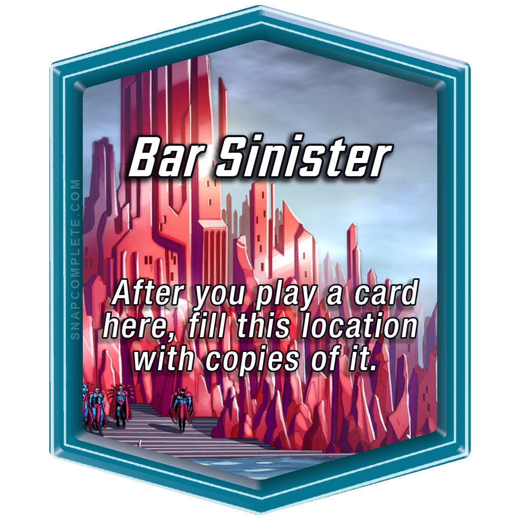 Bar Sinister Marvel Snap location art