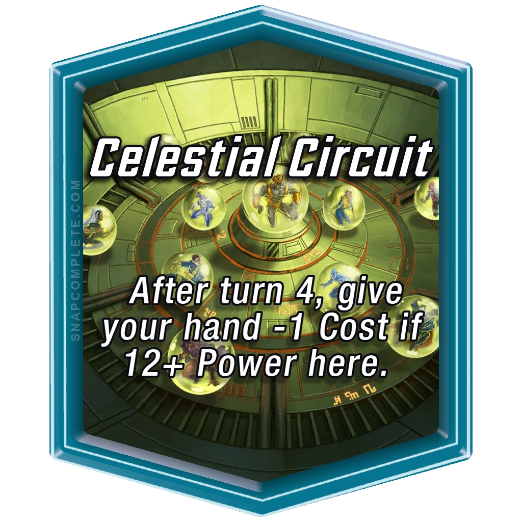 Celestial Circuit Marvel Snap location art