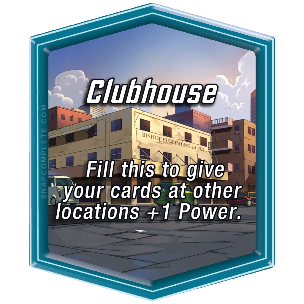 Clubhouse Marvel Snap location art