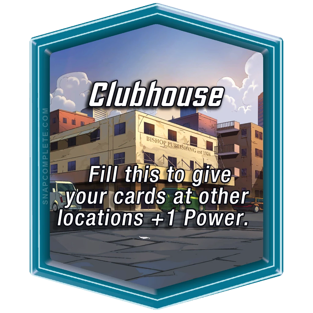 Clubhouse Marvel Snap location art