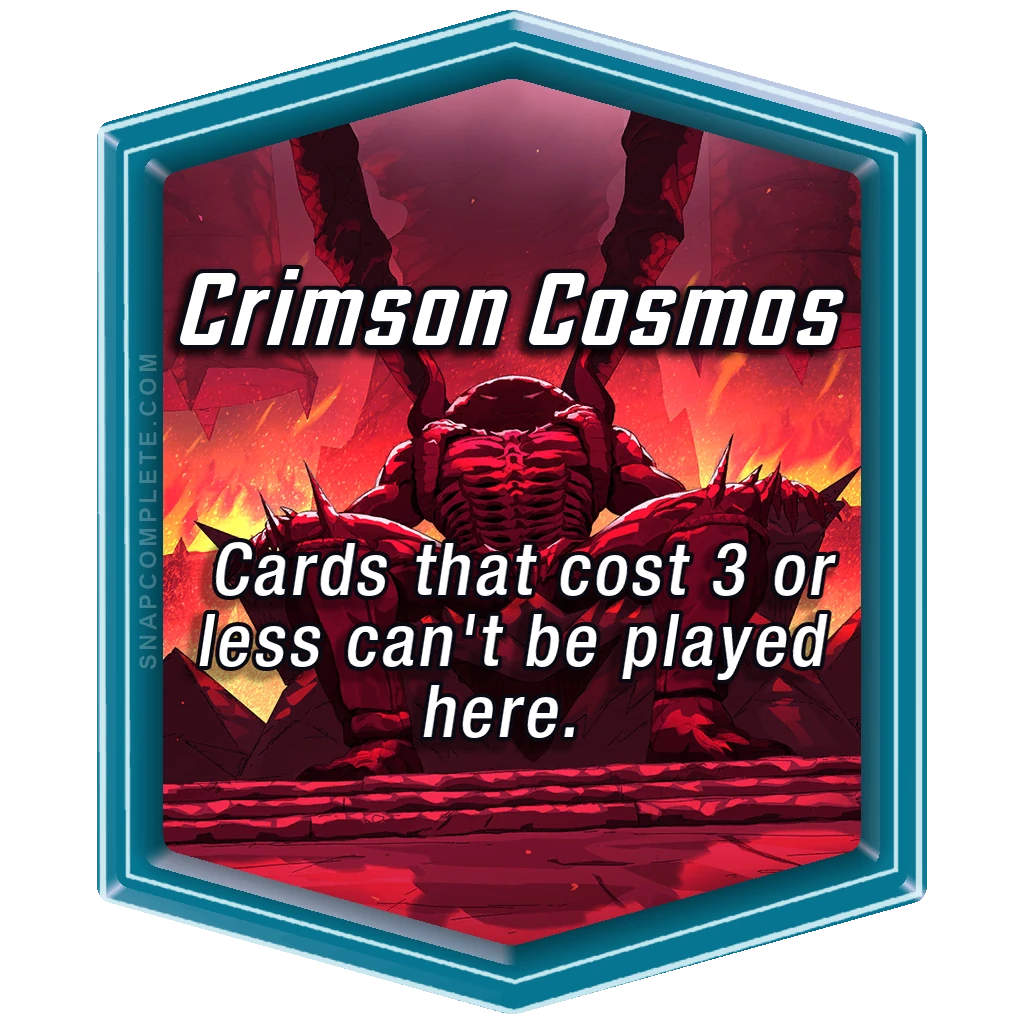 Crimson Cosmos Marvel Snap location art