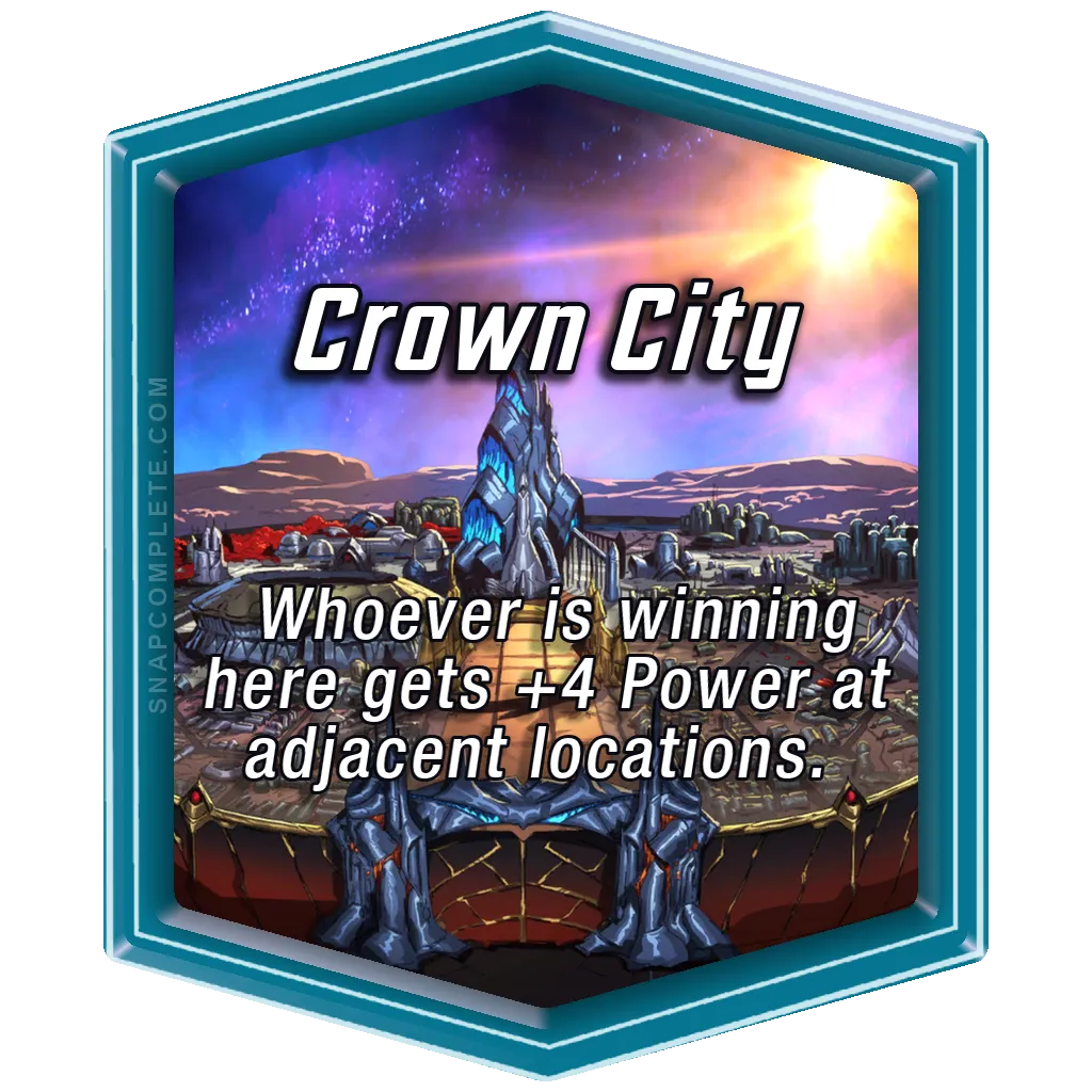Crown City Marvel Snap location art