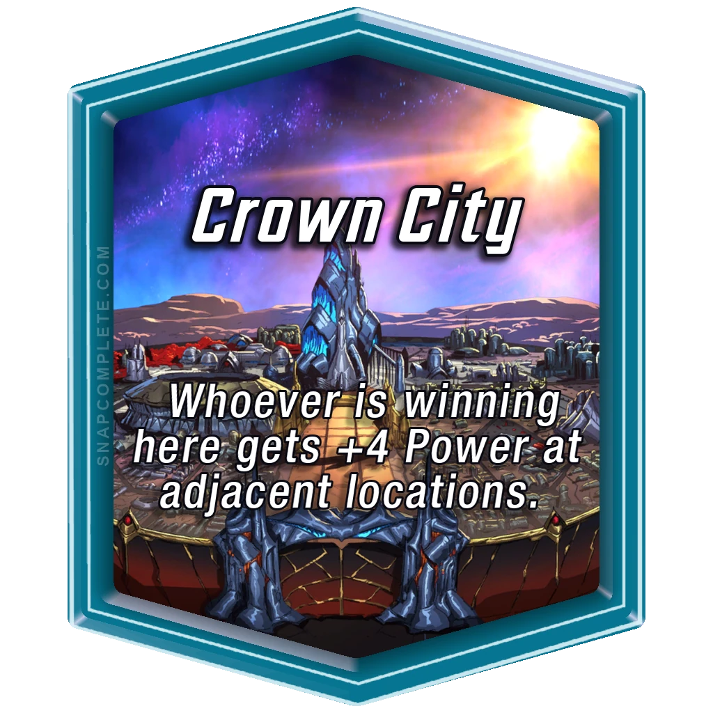 Crown City Marvel Snap location art