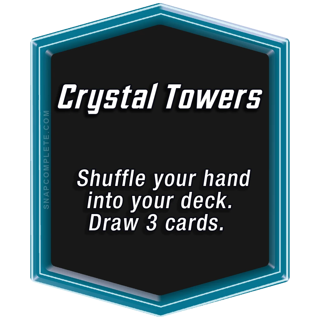 Crystal Towers Marvel Snap location art
