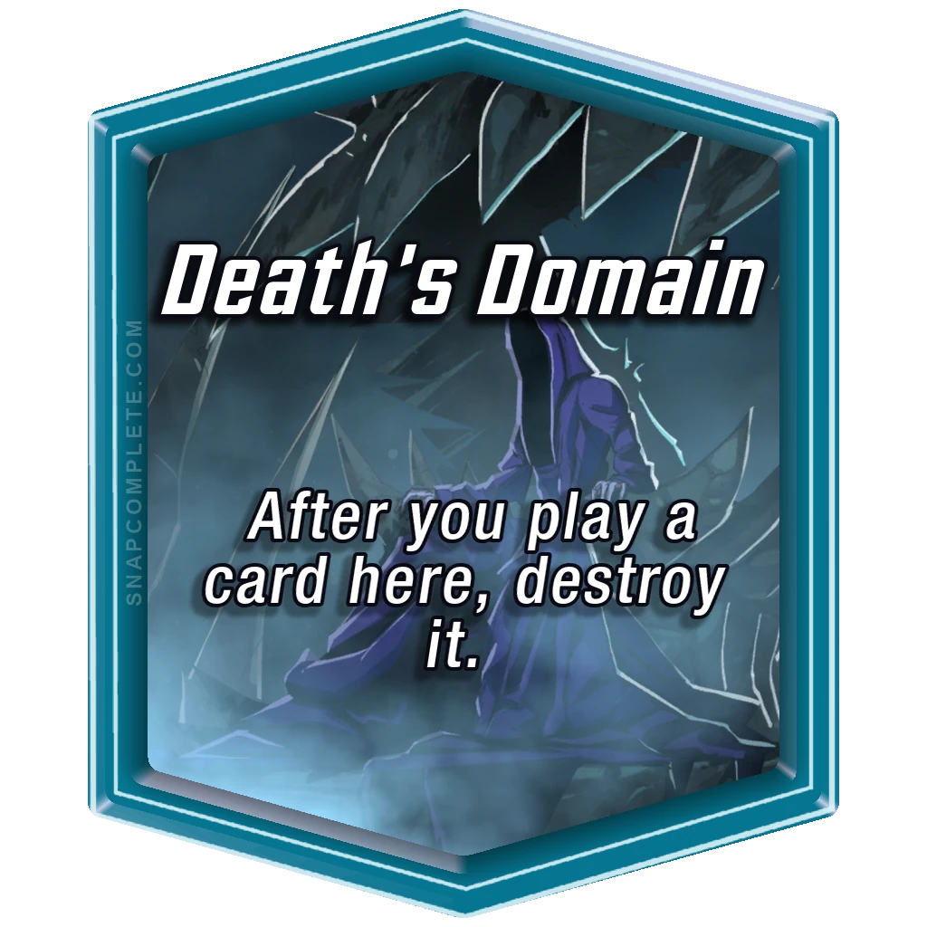 Death's Domain Marvel Snap location art