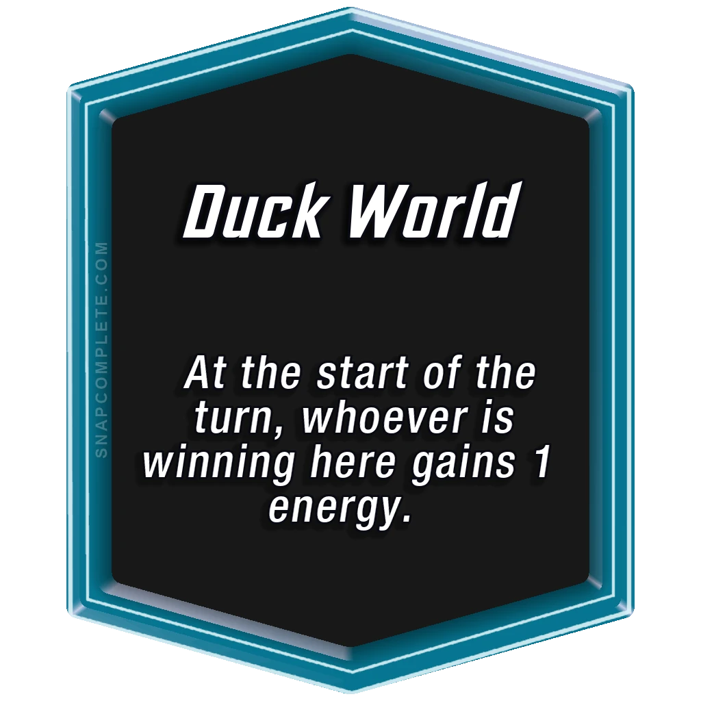 Duck World Marvel Snap location art