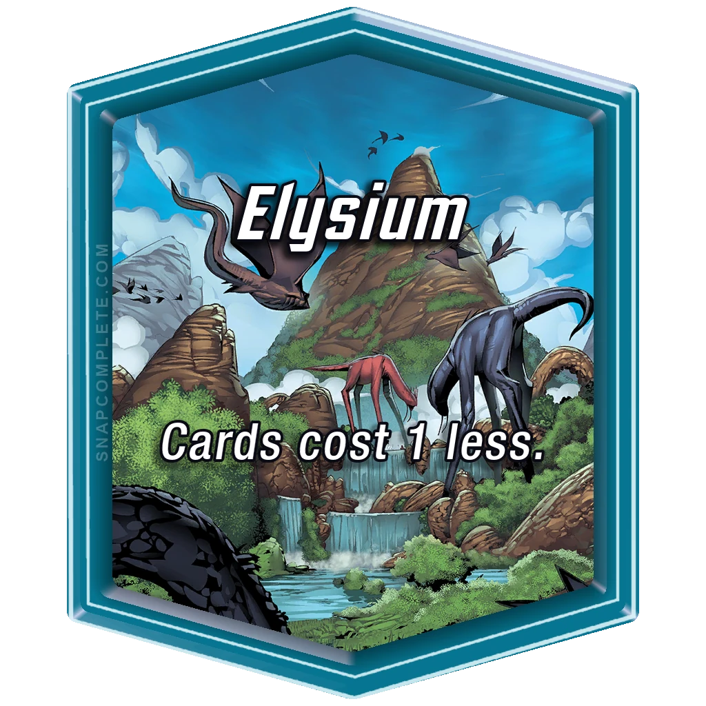 Elysium Marvel Snap location art