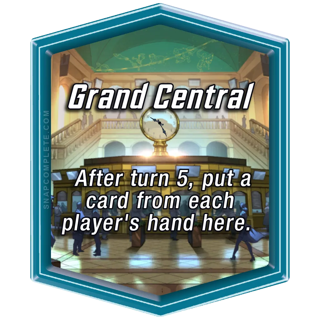 Grand Central Marvel Snap location art