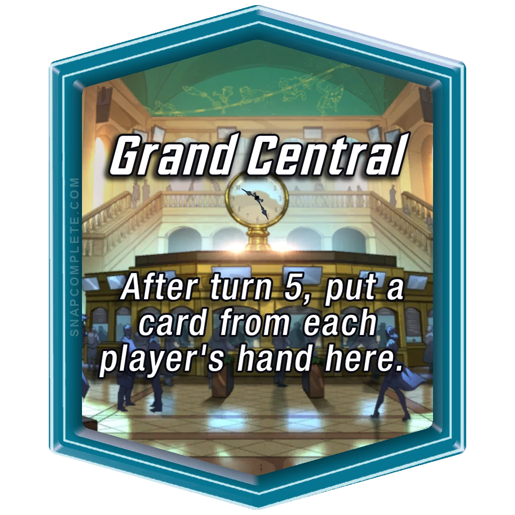 Grand Central Marvel Snap location art