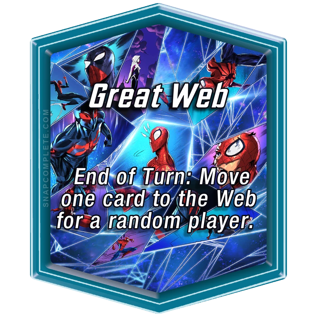 Great Web Marvel Snap location art