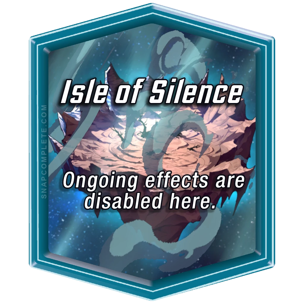 Isle of Silence Marvel Snap location art