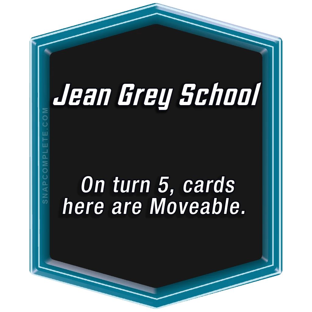 Jean Grey School Marvel Snap location art