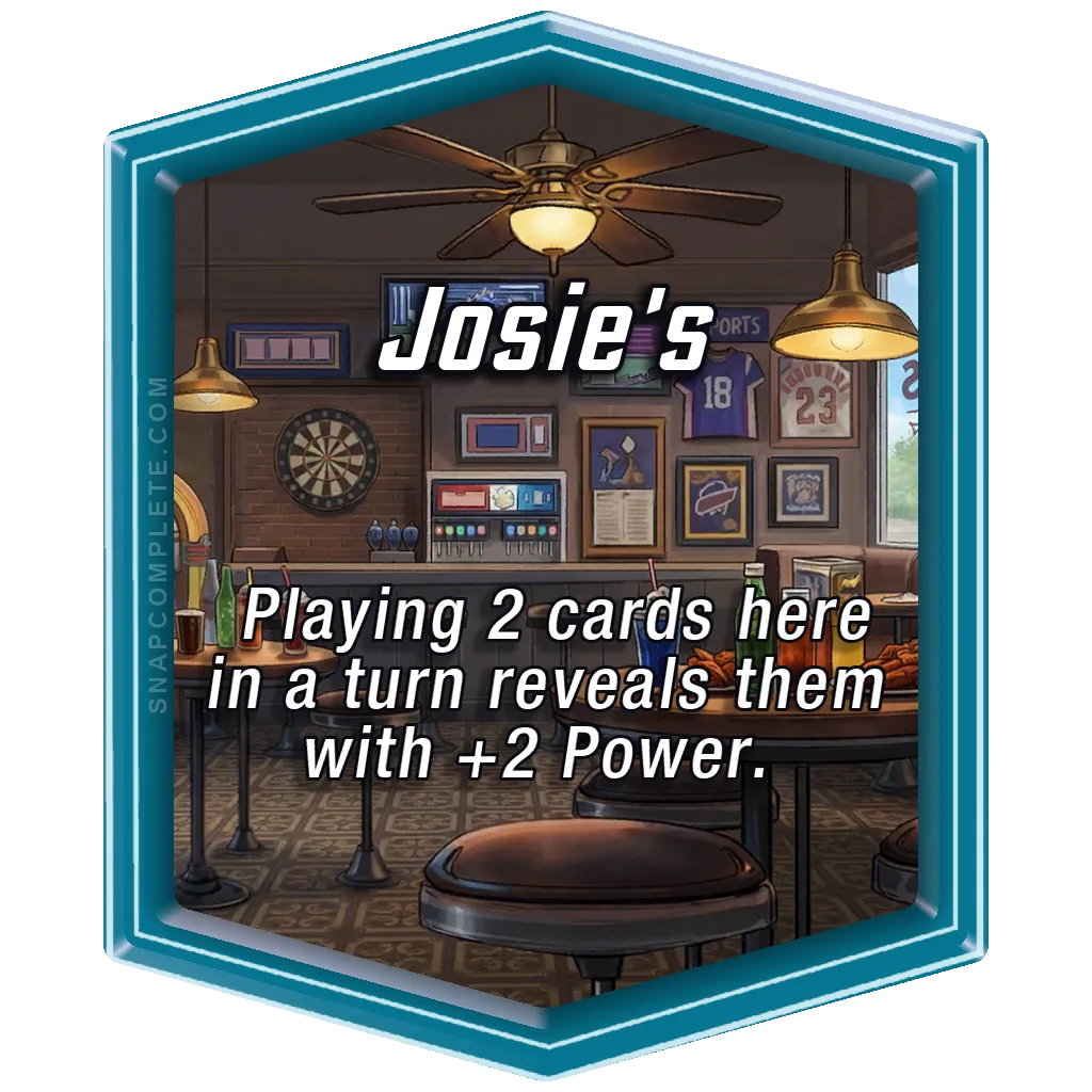 Josie's Marvel Snap location art