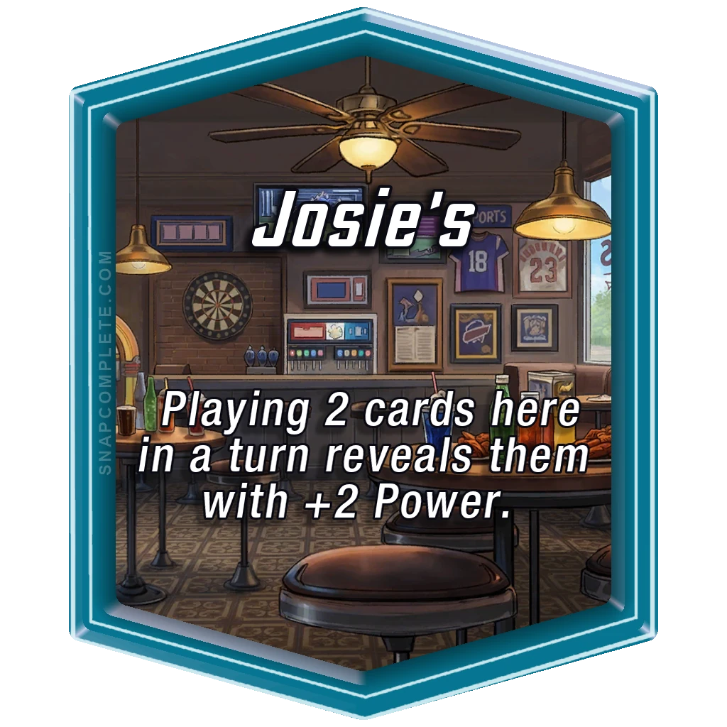 Josie's Marvel Snap location art