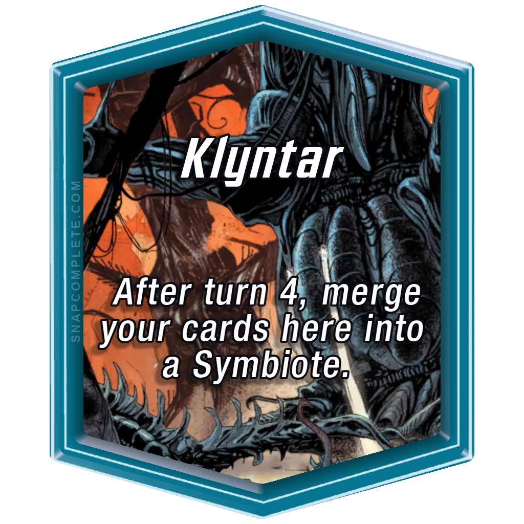 Klyntar Marvel Snap location art