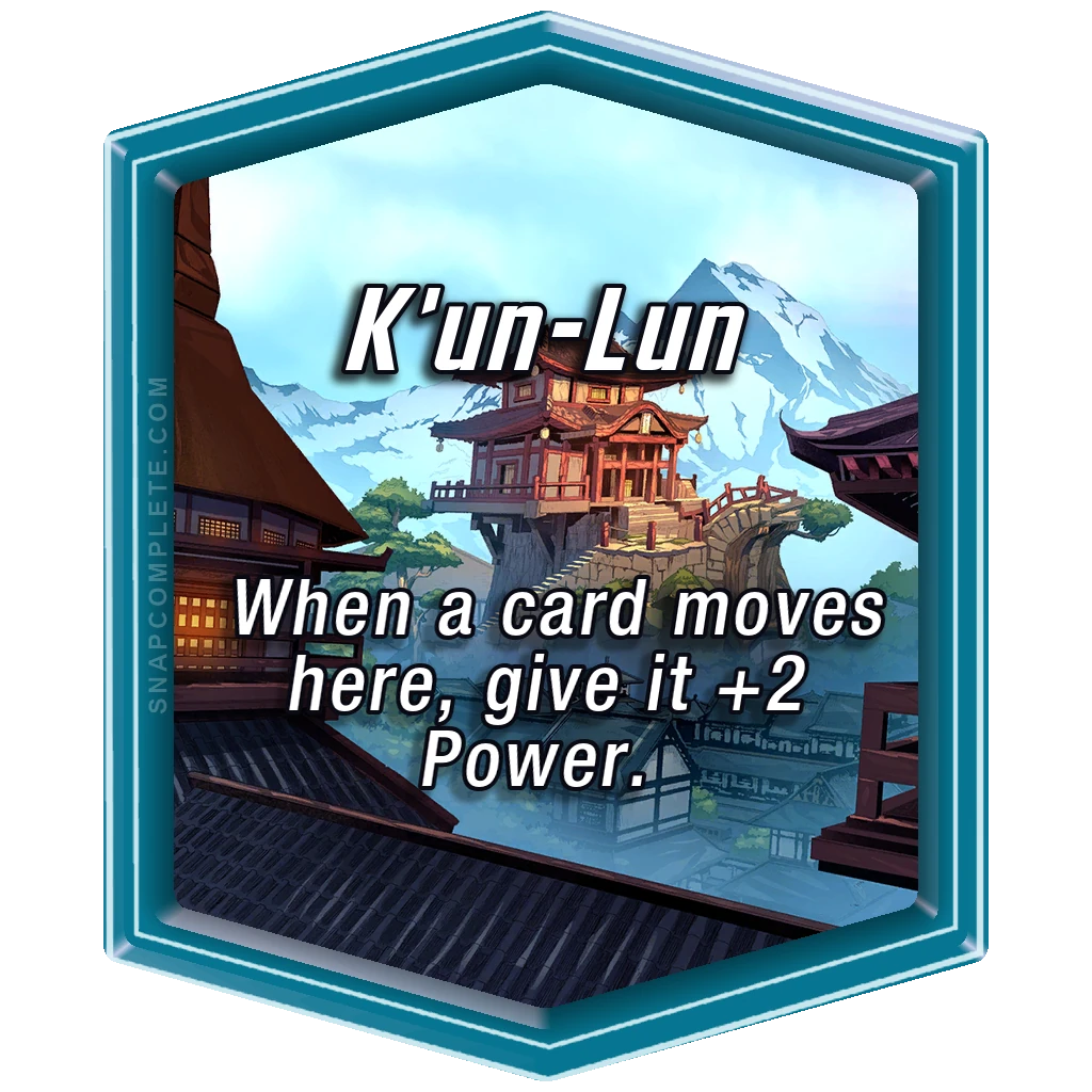 K'un-Lun Marvel Snap location art