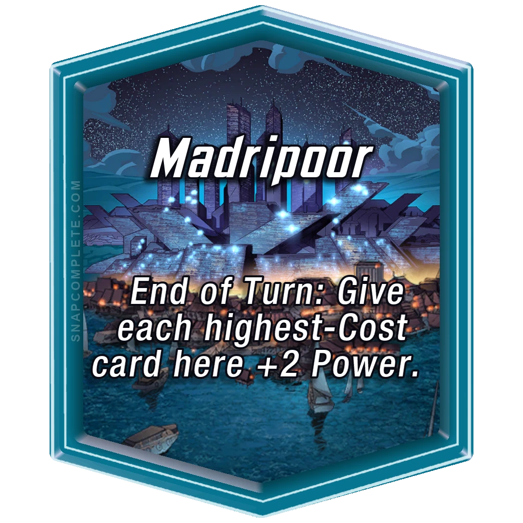 Madripoor Marvel Snap location art