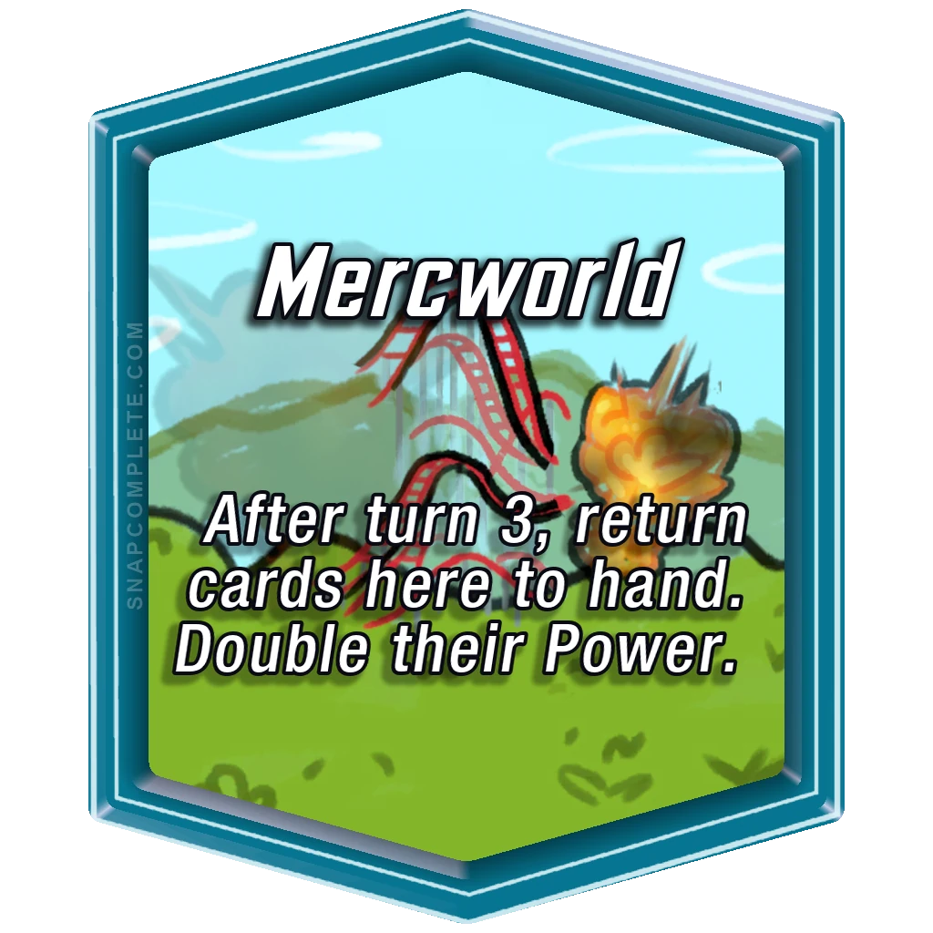 Mercworld Marvel Snap location art