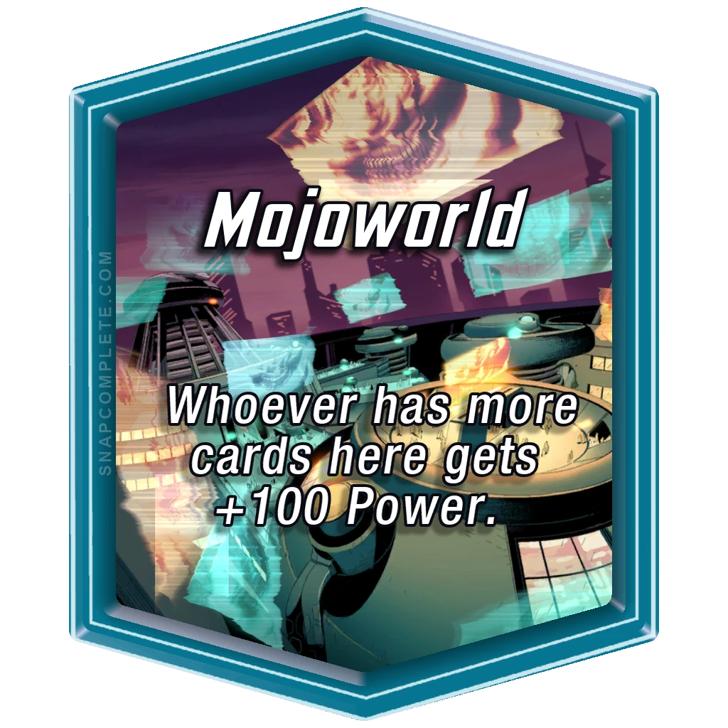 Mojoworld Marvel Snap location art
