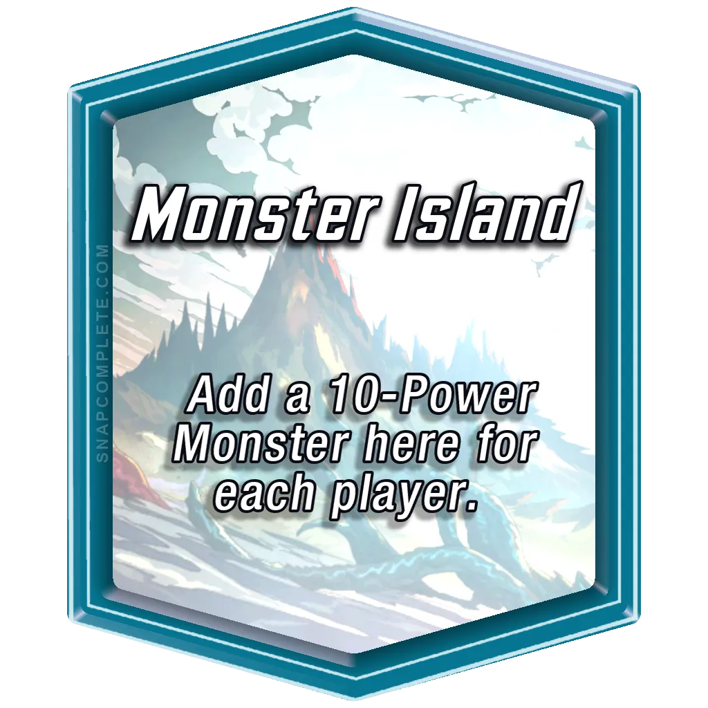 Monster Island Marvel Snap location art
