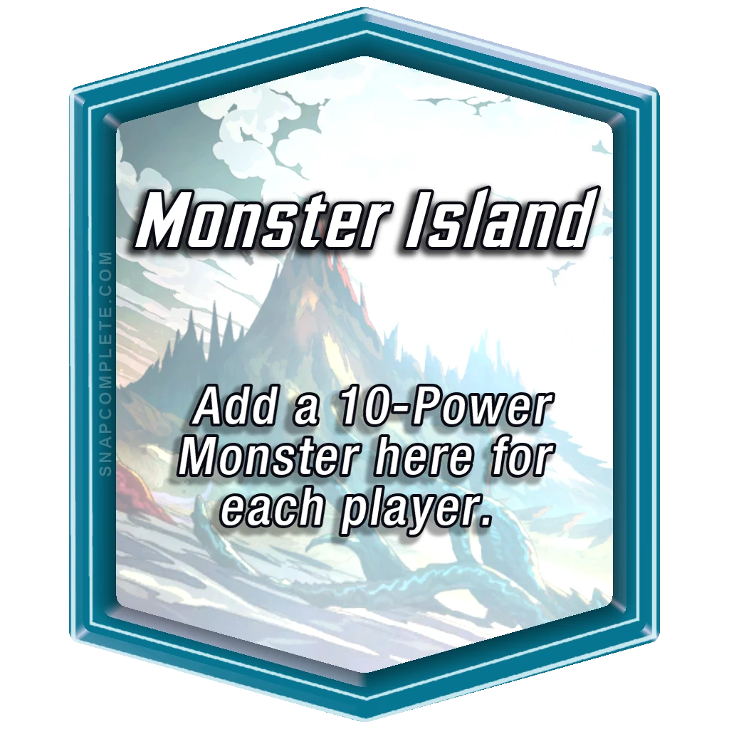 Monster Island Marvel Snap location art