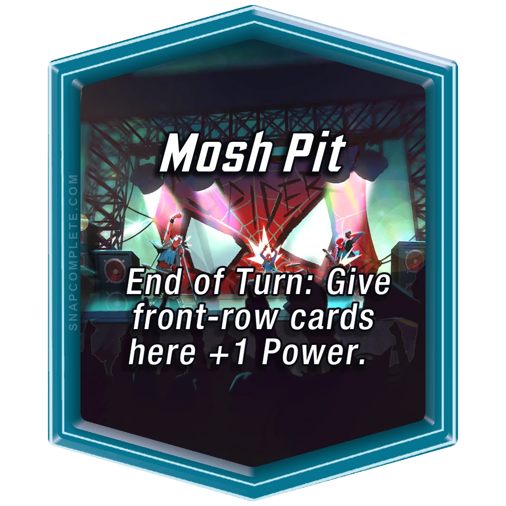 Mosh Pit Marvel Snap location art
