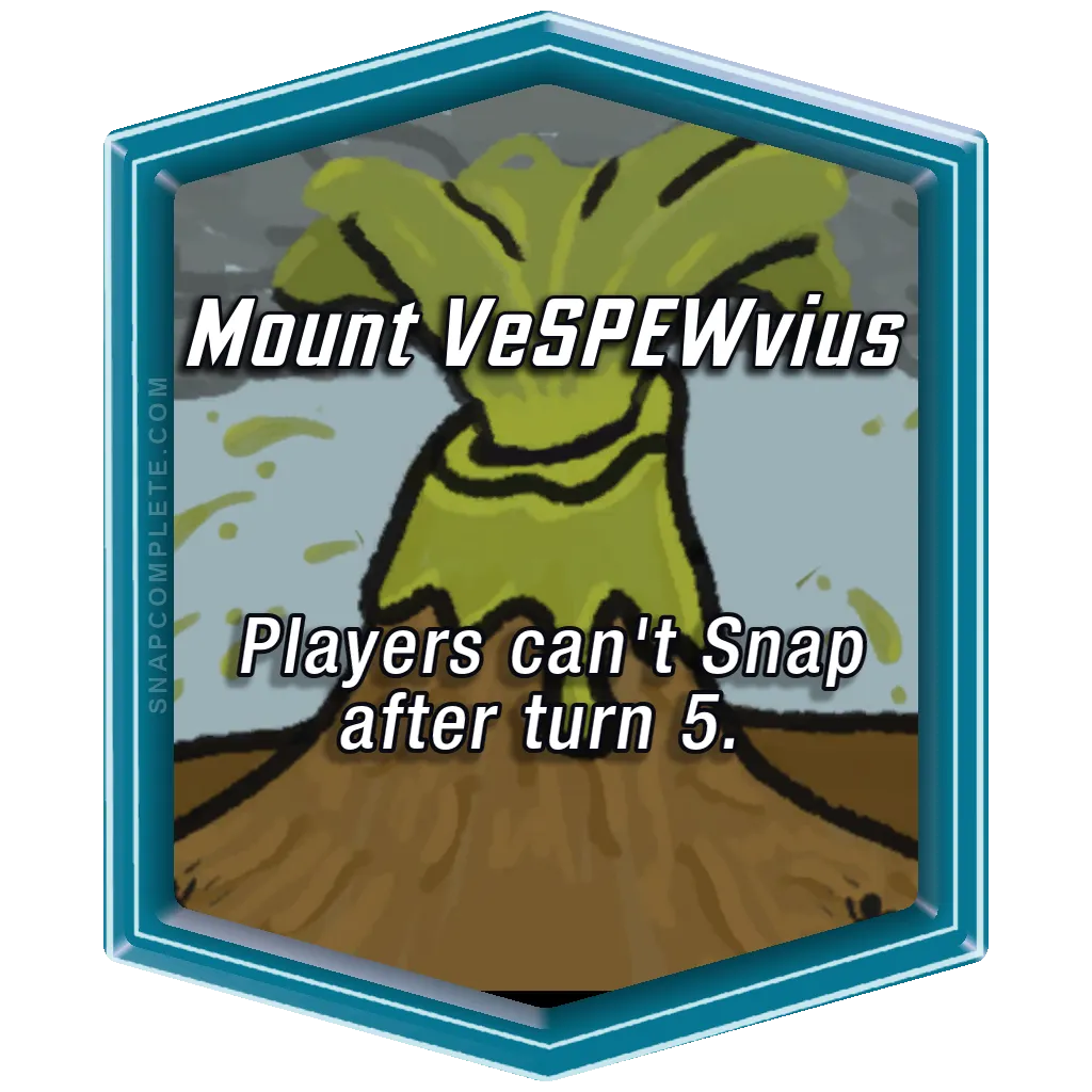 Mount VeSPEWvius Marvel Snap location art