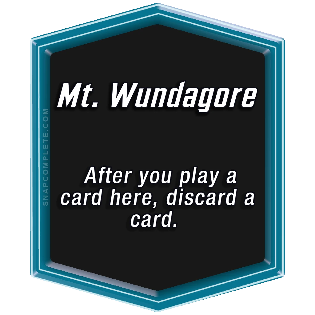 Mt. Wundagore Marvel Snap location art