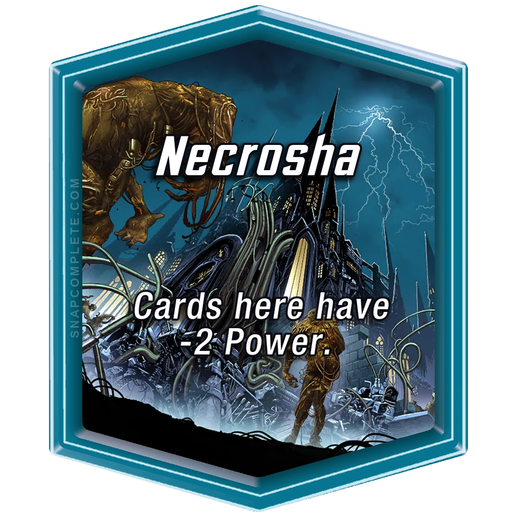 Necrosha Marvel Snap location art